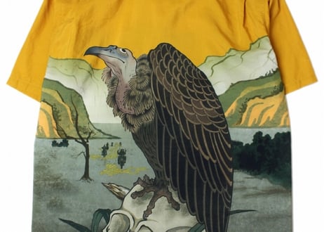 【ViSE CLOTHING/バイスクロージング】22 VULTURES S/S Shirt　YELLOW