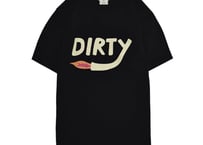 【AT-DIRTY/アットダーティー】　DIRTY FIRE S/S TEE　BLACK