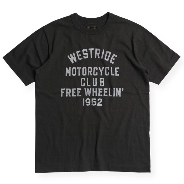 WEST RIDE ヴィンテージＴシャツ WEST RIDE/ウエストライド】 V.PT.TEE.26-01 VINTAGEBLACK