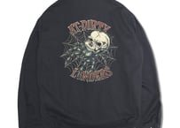 【AT-DIRTY/アットダーティー】　SKULL SPIDER JACKET　CHARCOAL