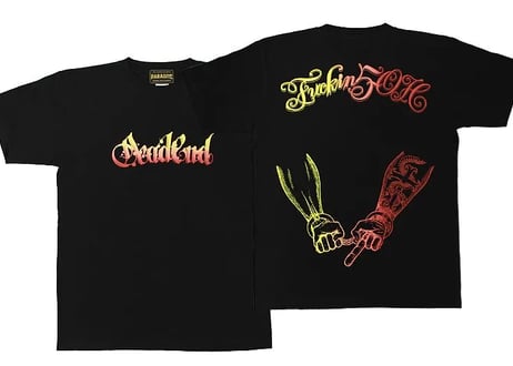 【PARASITE/パラサイト】FUCKIN 5-OH S/S T-SHIRT　BLACK