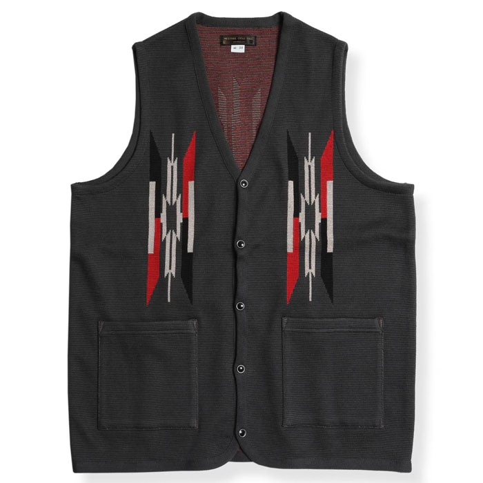 WESTRIDE/ウエストライド】 26SS NGT NATIVE VEST CHARCOA