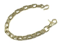 【PARASITE/パラサイト】　BRASS WALLET CHAIN BRASS FINISH OVAL