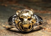 【PARASITE/パラサイト】　PST THIN RING TIGER -BRASS-