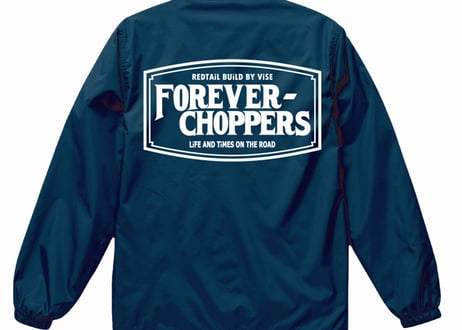【ViSE CLOTHING/バイスクロージング】25_FC-E Nylon Coach Jacket　NAVY