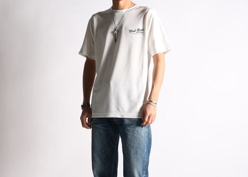 WEST RIDE/ウエストライド】 POWER DRY TEE-1:WR GENUINE