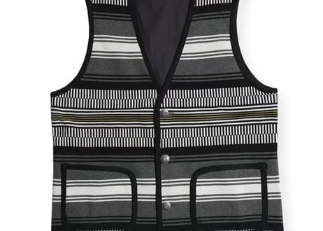 【WESTRIDE/ウエストライド】　NGT RUG W FACE VEST RUG