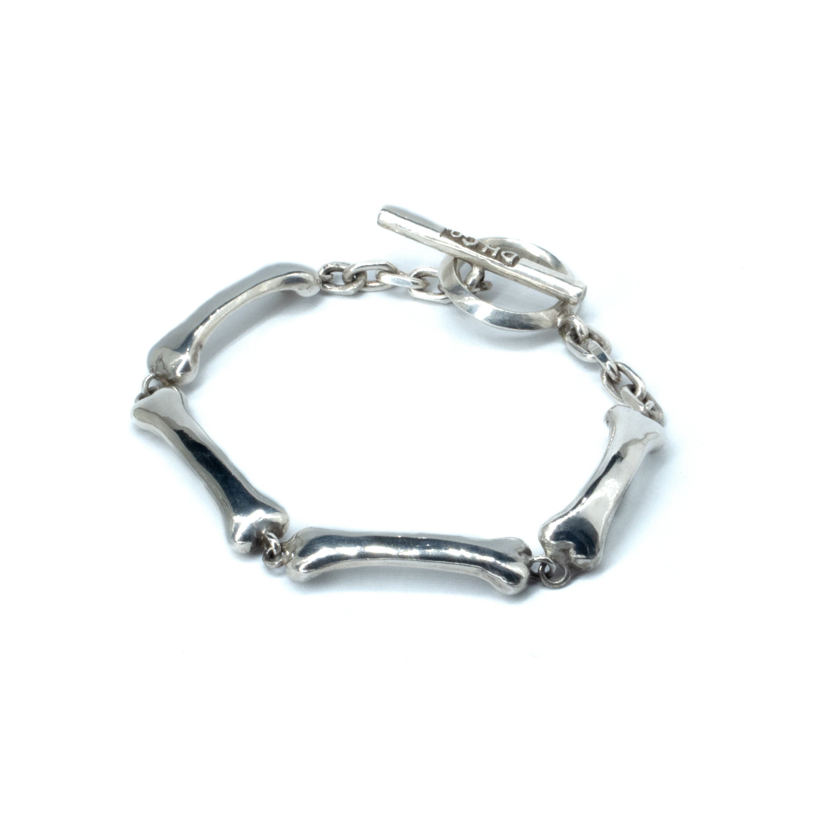 DRESS HIPPY シルバーチェーンブレスレット DRESS HIPPY/ドレスヒッピー】 DH BONES BRACELET (FOUR)