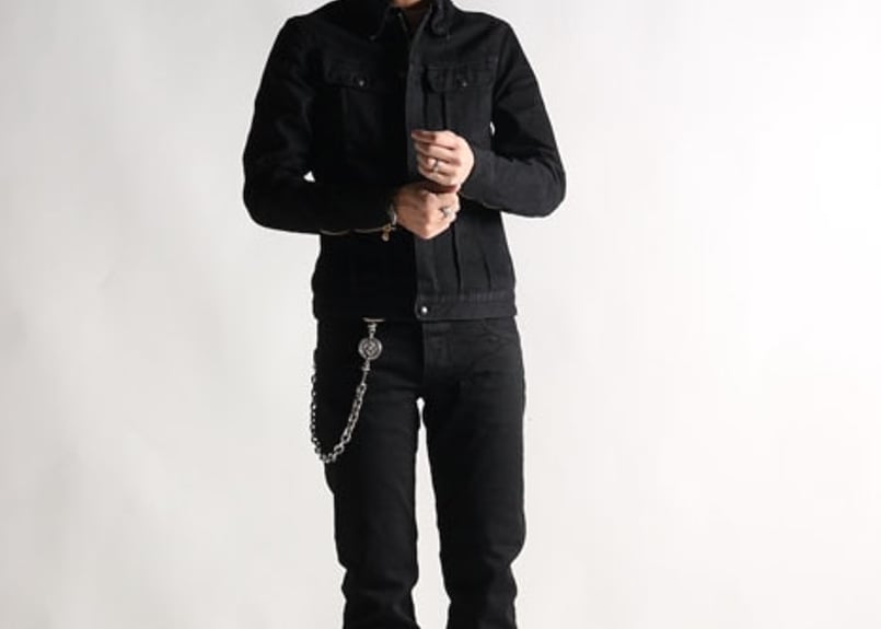 WESTRIDE/ウエストライド】 WR105S BLKDENIM | THE FRONT