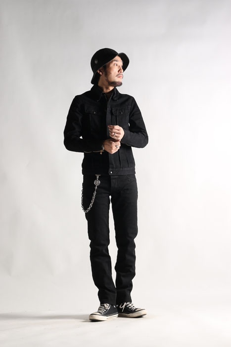 WESTRIDE/ウエストライド】 WR105S BLKDENIM | THE FRONT