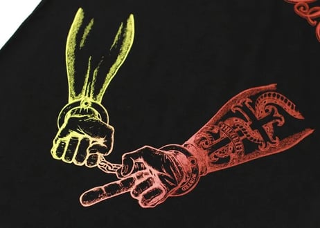 【PARASITE/パラサイト】FUCKIN 5-OH S/S T-SHIRT　BLACK