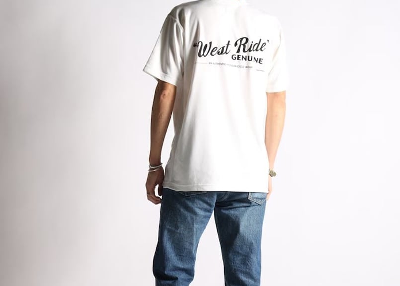 WEST RIDE/ウエストライド】 POWER DRY TEE-1:WR GENUINE