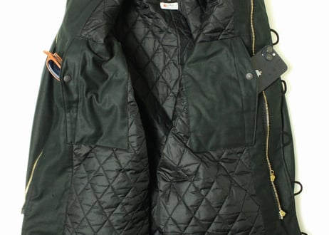 【ViSE　CLOTHING/バイスクロージング】　VM-43 MC Jacket　BLACK
