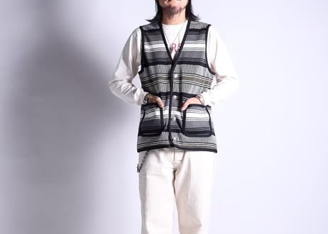 【WESTRIDE/ウエストライド】　NGT RUG W FACE VEST RUG