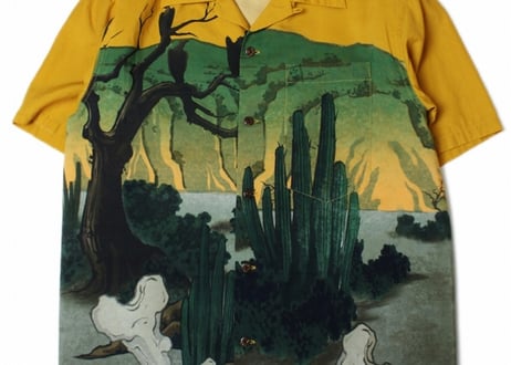 【ViSE CLOTHING/バイスクロージング】22 VULTURES S/S Shirt　YELLOW