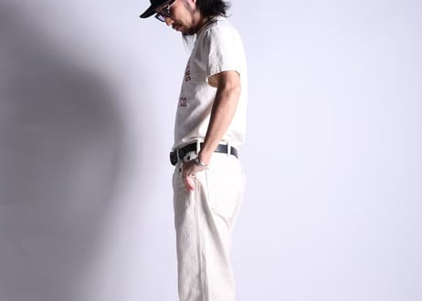 【WESTRIDE/ウエストライド】　 W&R W FLAP PANTS　CREAM