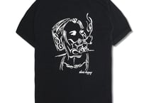 【DRESS HIPPY/ドレスヒッピー】　Mr. Smoke S/S TEE　BLACK