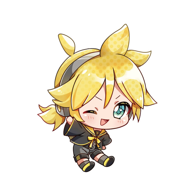 アクリルキーホルダー（ちび鏡音レンver.） | 夜空プログラム