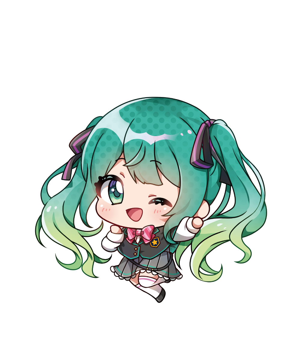 初音ミク　アクリルキーホルダー　よみうりランド　ぶーた　エテルノレシ 初音ミク よみうりランド 初めての出会い アクリルキーホルダー キーホルダー・アクリルキーホルダー