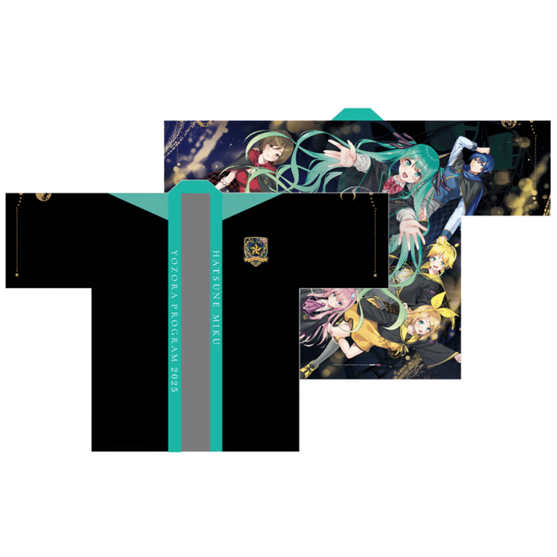 初音ミク　夜空プログラム2025　法被　ハッピ　はっぴ　マジカルミライ等に ハッピ | 夜空プログラム2025 オリジナルグッズ