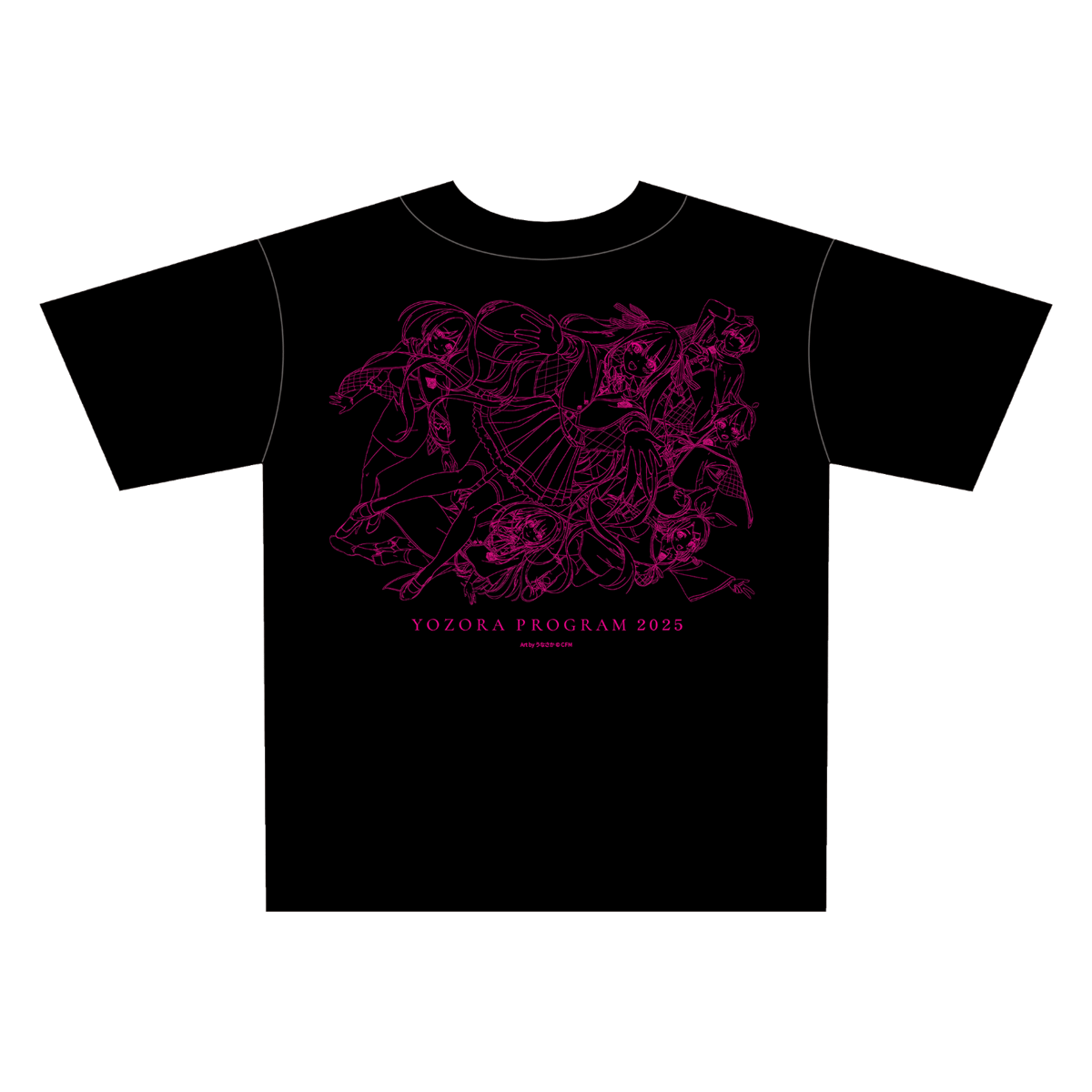 Tシャツ（Rose pink ver.） | 夜空プログラム2025 オリジナルグッズ