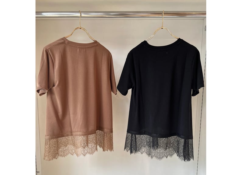 ROSIEE】裾レースTシャツ | LGM ONLINE STORE