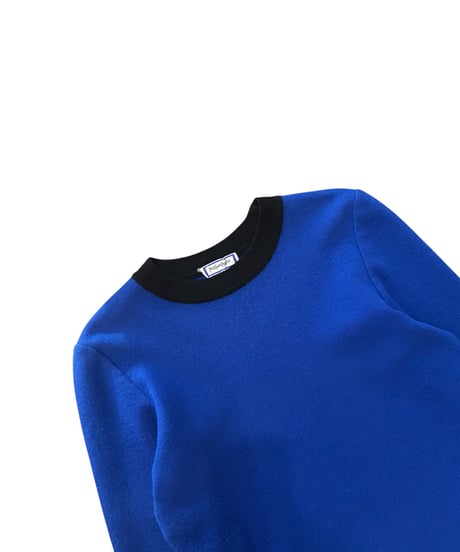 Yves Saint Laurent Minimal Two-Tone Knit