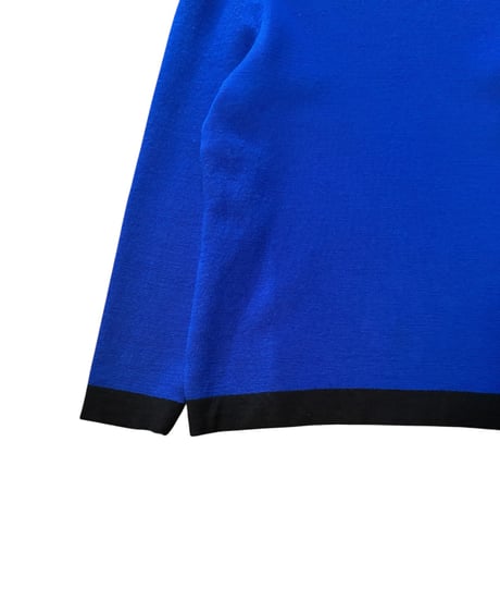 Yves Saint Laurent Minimal Two-Tone Knit