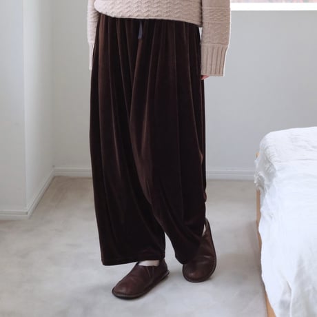ベルベットパンツ