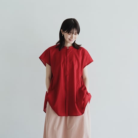 ノースリーブ ドール風シルエットブラウス