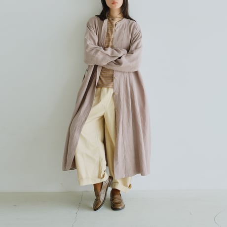 天然ヘンプ ロングワンピース