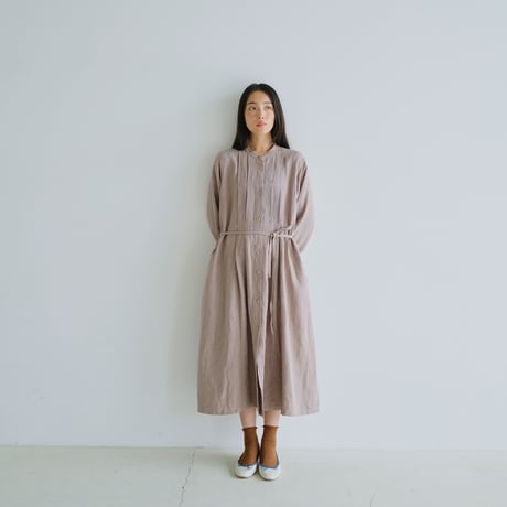 天然ヘンプ ロングワンピース