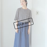 配色ボーダーTシャツ