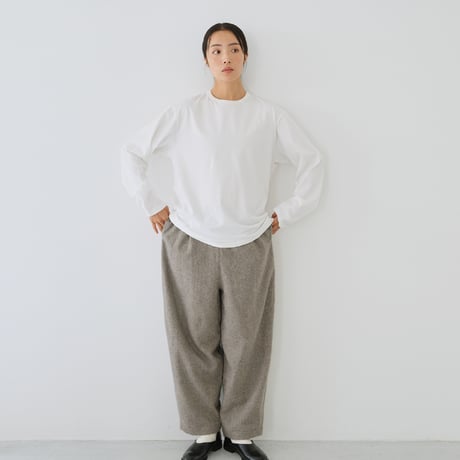 コットンロングスリーブTシャツ