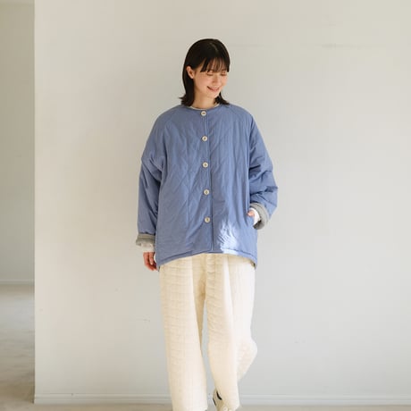 リバーシブル仕様 ダイヤキルト 中綿ジャケット