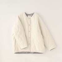 リバーシブル仕様 ダイヤキルト 中綿ジャケット