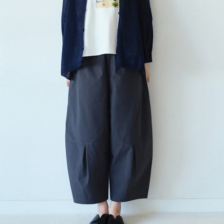 ワイドシルエット 綿 バルーンパンツ