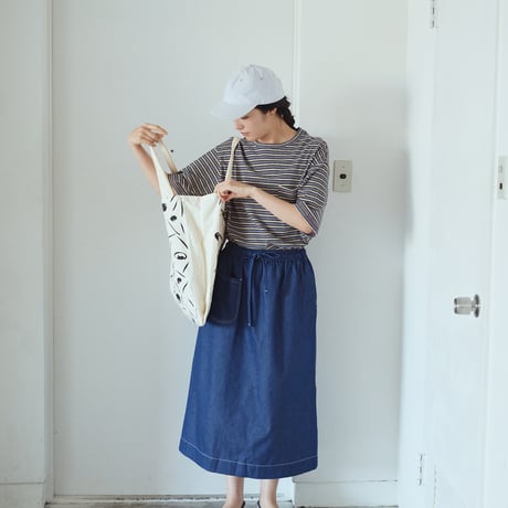 配色ボーダーTシャツ