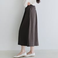 コットン生地ヴィンテージ風チェックゴムスカート