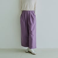 コットンストレートパンツ