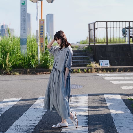 リネンワンピース