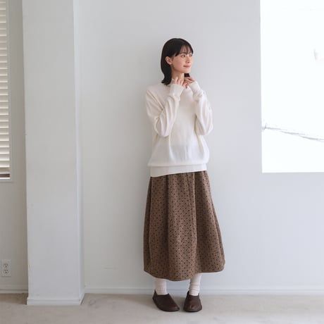 カシミヤ タートルネックニットプルオーバー