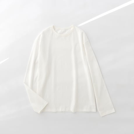 コットンロングスリーブTシャツ