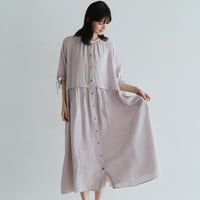 リネンワンピース
