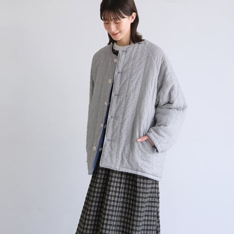 リバーシブル仕様 ダイヤキルト 中綿ジャケット