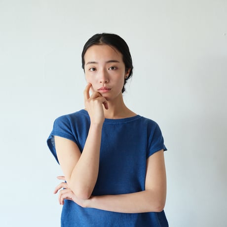 リネンニットベスト