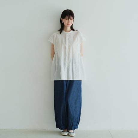 ノースリーブ ドール風シルエットブラウス