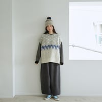 ジャガードプルオーバー　ベスト
