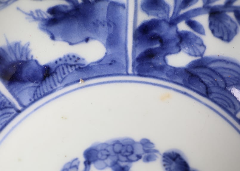 214 染付 古伊万里 花 松竹梅 膾皿 | あさい骨董店