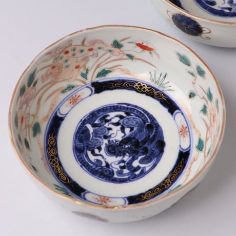 古伊万里 色絵 大きめ膾皿、中鉢 二客 膾皿 | STORES
